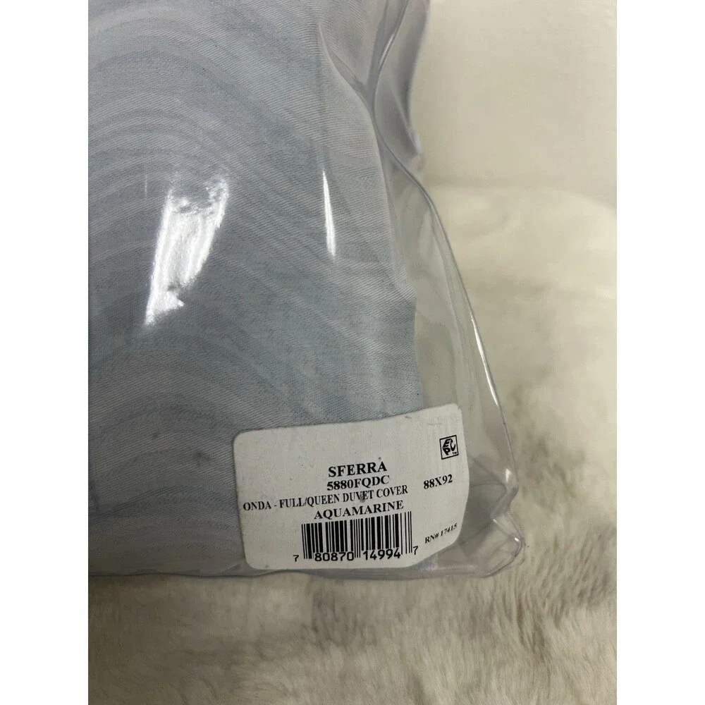 Sferra Onda Duvet + 2 Euro Shams + 2 Boudoir + 1 Standard Sham
